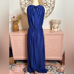Women’s Large Elegant‎ Blue Maxi Dress